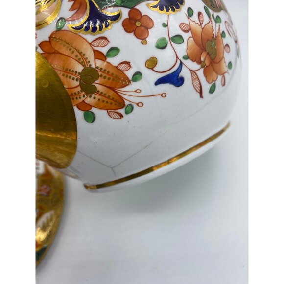 Antique Royal Crown Derby or Spode Imari Flowers Teapot with Lid Circa 1810 Gift - Picture 7 of 9
